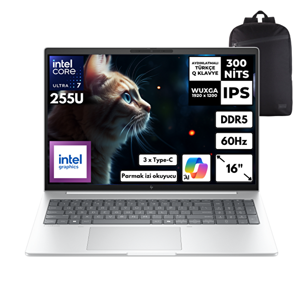 HP EliteBook 8 Ultra 7 255U 16 GB DDR5 RAM 1 TB SSD Intel Graphics 16