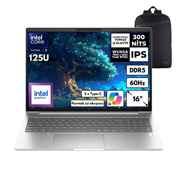 HP EliteBook 660 G11 Ultra 5 125U 64 GB DDR5 RAM 1 TB SSD 16