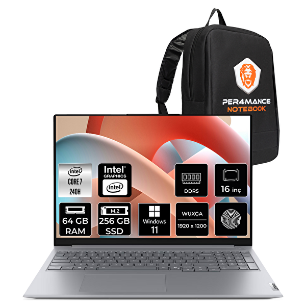 Lenovo ThinkBook 16 Gen 8 21SH009GTXP381 Core 7 240H 16
