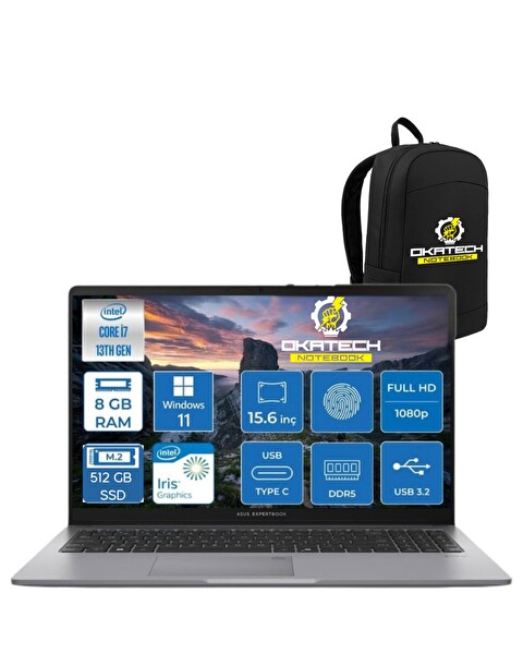 Asus ExpertBook P1503 Intel Core i7-13700H 15.6