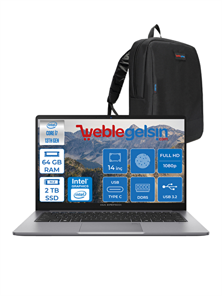 Asus Expertbook P1 P1403 P1416512G0D114 Intel Core i7-13620H 14