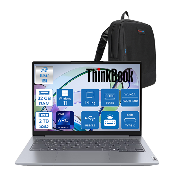 Lenovo Thinkbook 14 G7 LML 21MR0050TRP14 Ultra 7 155H 14