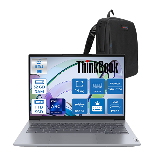 Lenovo Thinkbook 14 G7 LML 21MR0050TRF13 Ultra 7 155H 14