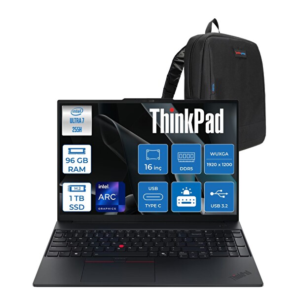 Lenovo Thinkpad E16 Gen 3 21SR006RTXF38 Ultra 7 255H 16