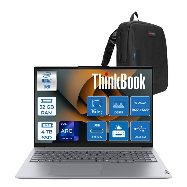 Lenovo Thinkbook 16 Gen 8 IAL 21SK007UTXF19 Ultra 7 255H 16