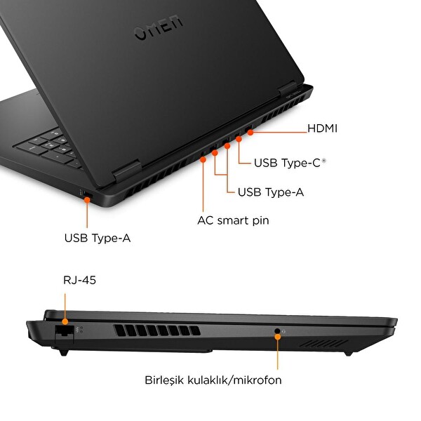 HP OMEN 17-DB1016NT C2EZ6EA Ryzen AI 5 340 17.3