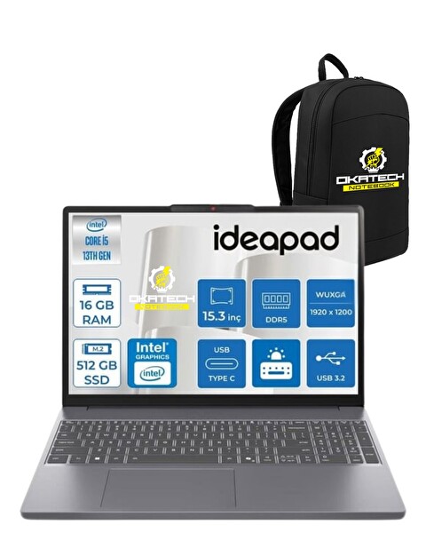 Lenovo Ideapad Slim 3 83K1004ETR İ5-13420H 15.3