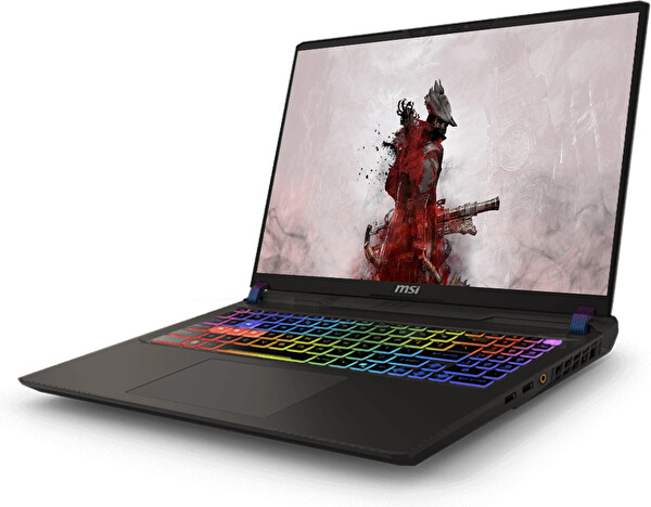 MSI Vector 16 Core Ultra 7 255HX 16 GB 4 TB+4 TB SSD RTX5070TI 12 GB Tdp 140W FreeDOS 16