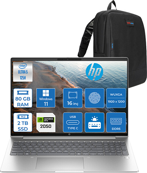 HP Probook 460 G11 Core Ultra 5 125H 80 GB RAM 2 TB SSD RTX 2050 4 GB 16