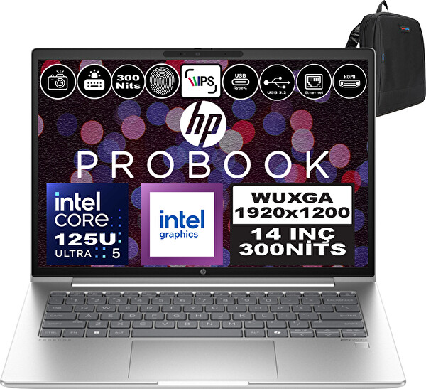 HP Probook 440 G11 Core Ultra 5 125U DDR5 40 GB RAM 1 TB SSD AI Boost 14