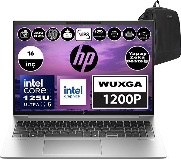 HP Elitebook 860 G11 Core Ultra 5 125U 64 GB RAM DDR5 2 TB SSD 16