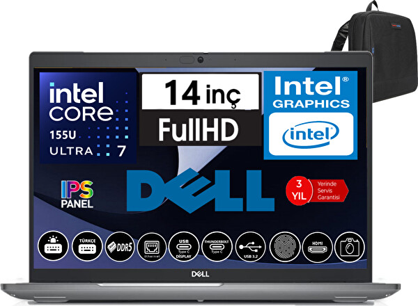 Dell Latitude 5450 Ultra 7 155U 64 GB RAM DDR5 512 GB SSD 14