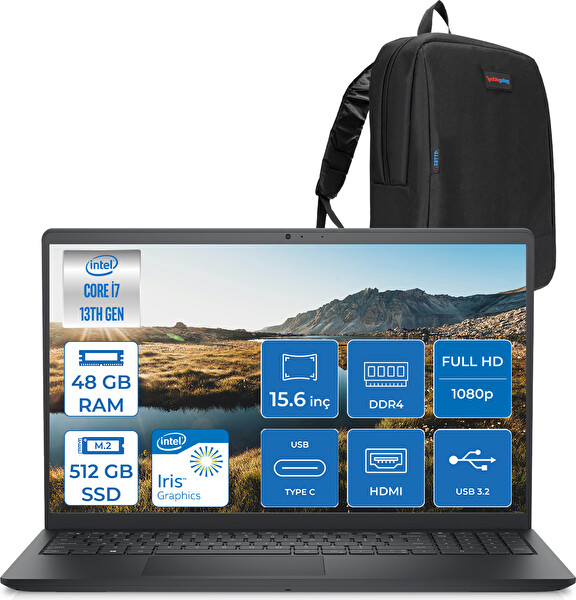 Dell Inspiron 15 3530 Core i7-1355U 48 GB RAM 512 GB SSD 15.6