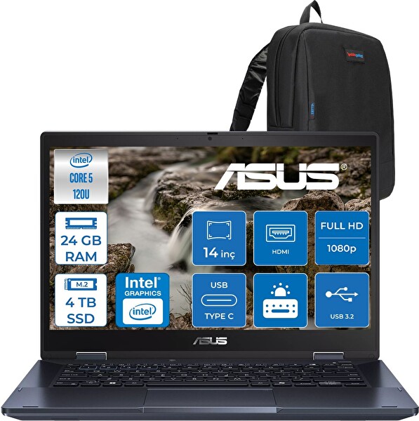 Asus Expert Book B3 Flip Core 5 120U 24 GB RAM 4 TB SSD 14