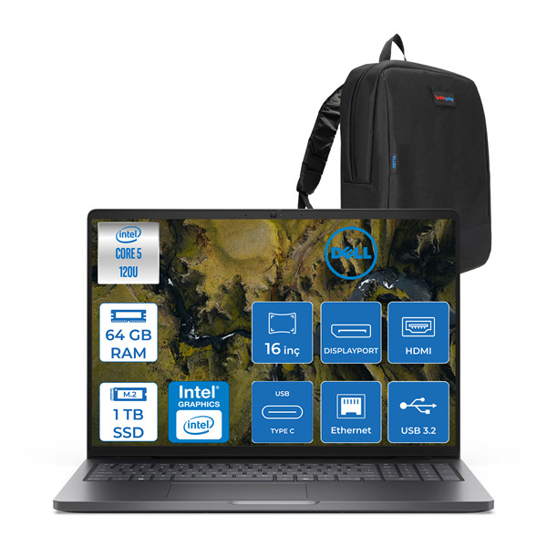 Dell Pro 16 Xcto Ultra Core 5 120U 64 GB RAM 1 TB SSD Graphics 16