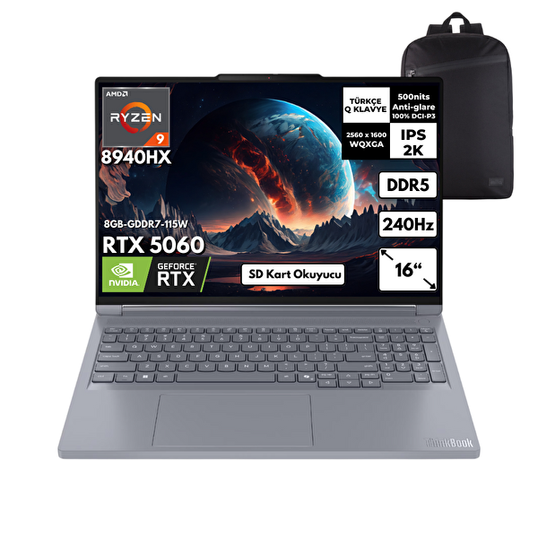 Lenovo ThinkBook 16P G6 ADR Ryzen 9-8940HX 16