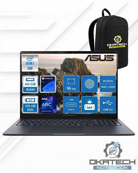 Asus ExpertBook B5 Intel Core Ultra 7 255H 16