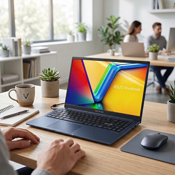 Asus Vivobook 15 X1504VA-BQ4101 ATL25 Intel Core 5 120U 8GB Ram 512GB SSD Freedos 15.6