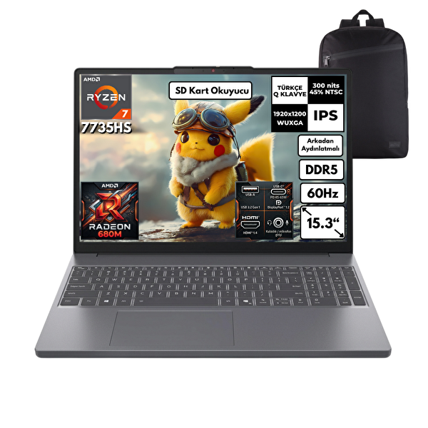 Lenovo Ideapad Slim 3 Ryzen 7-7735HS 15.3