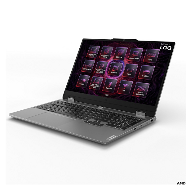 Lenovo LOQ AMD Ryzen 5 7235HS 32GB 1TB SSD 6 GB RTX4050 15.6