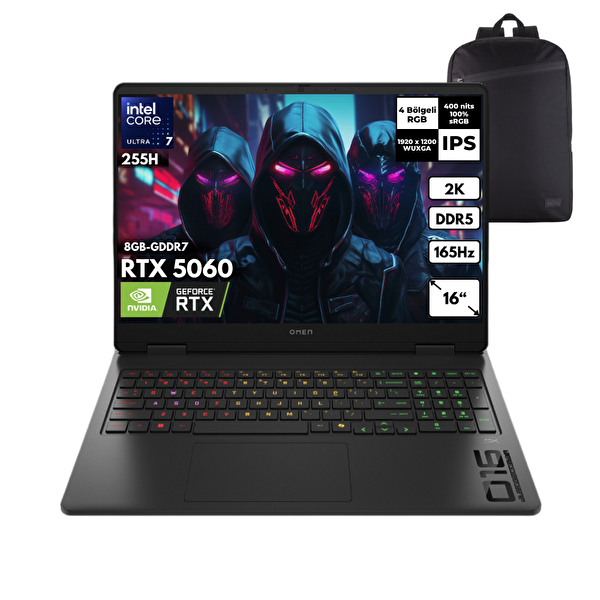 HP Omen Slim 16-AN0036NT Ultra 7-255H 16