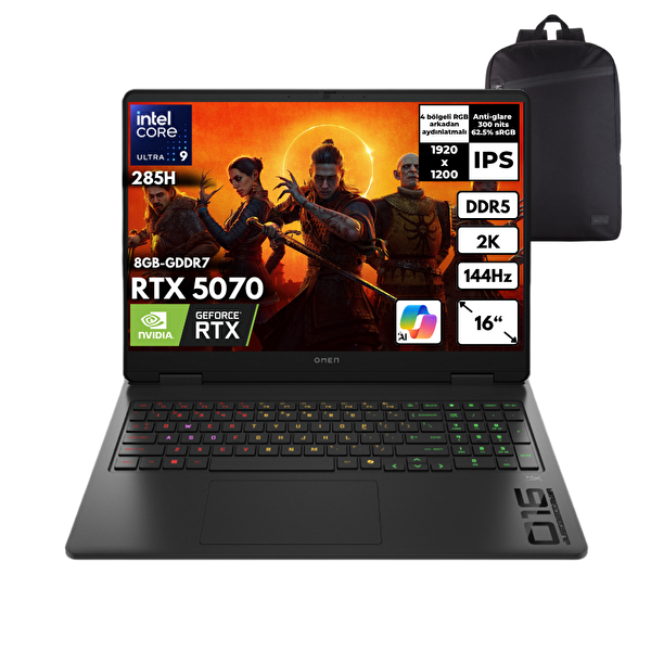 Hp Omen Slim 16-AN0017NT Ultra 9-285H 16