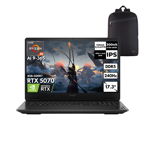 HP Omen 17-DB1020NT Ryzen AI 9-365 17.3