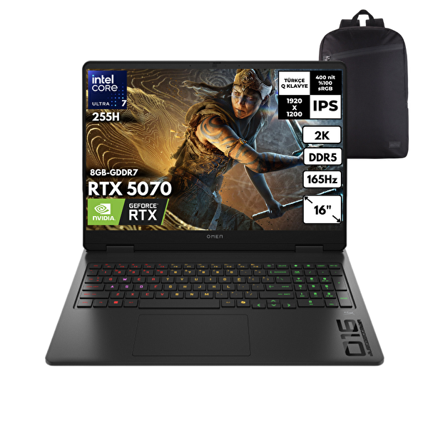 HP Omen 16-AM0005NT Ultra 7-255H 16