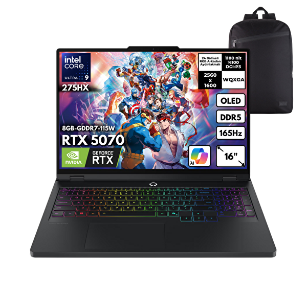 Lenovo Legion Pro 5 16IAX10 Ultra 9-275HX 16