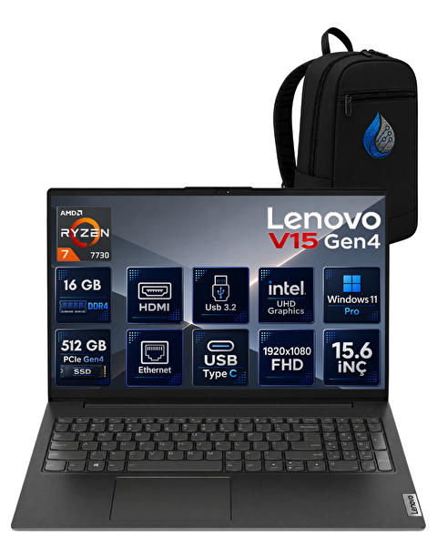 Lenovo V15 G4 IRU 82YY0013TRRNP01 AMD Ryzen 7 7730 15.6