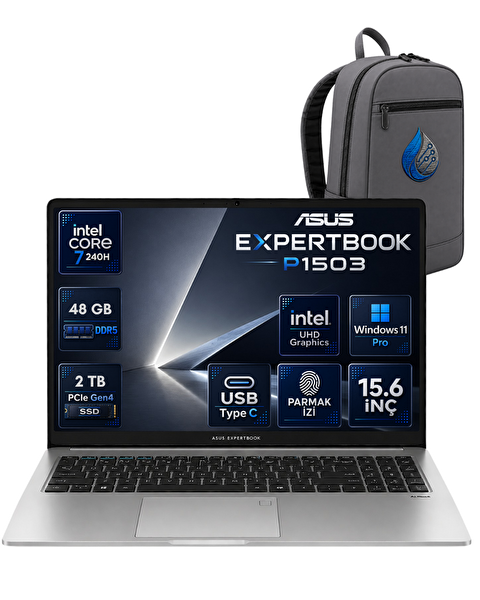 Asus ExpertBook P1 P1503CVA Intel Core 7-240H 15.6
