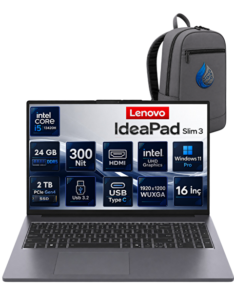 Lenovo IdeaPad Slim 3 Core İ5-13420H 16