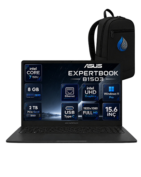 Asus ExpertBook B1 Intel Core 7 150U 15.6