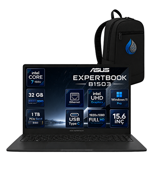 Asus ExpertBook B1 Intel Core 7 150U 15.6