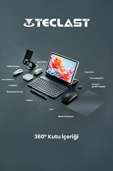 Teclast P30T 10.1'' 4 GB RAM 128 GB Tablet (Resmi Distribütör Garantili)
