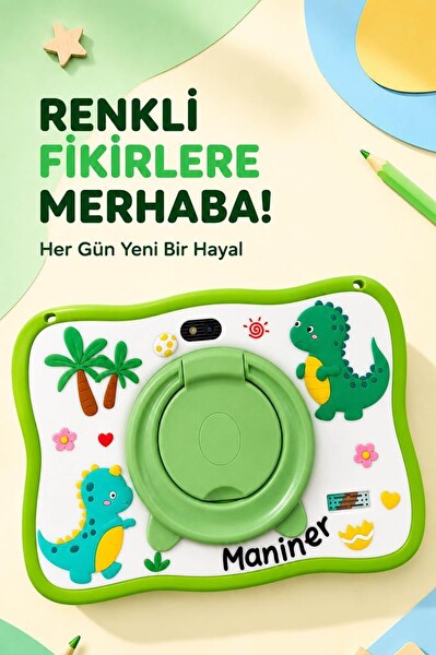 Torima M8 Maniner Eğitici Tablet 4 GB RAM 128 GB Yeşil Çocuk Tableti - Kılıf Hediyeli