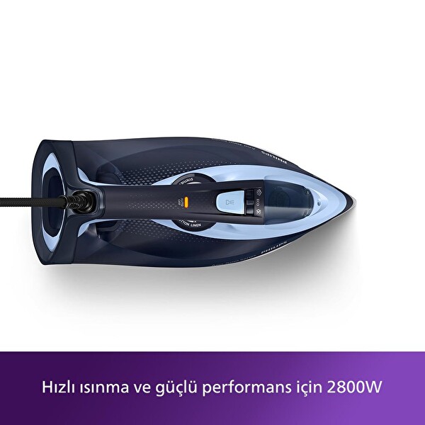 Philips Azur DST7041/20 7000 Serisi 2800 W Mavi Buharlı Ütü