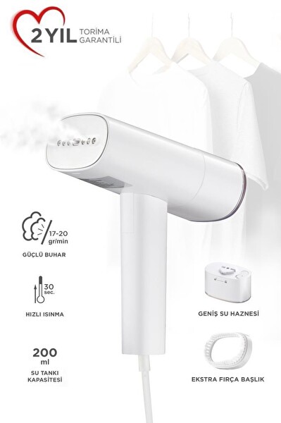 Torima KG3112 Beyaz Taşınabilir Buharlı Dikey Ütü 1200W