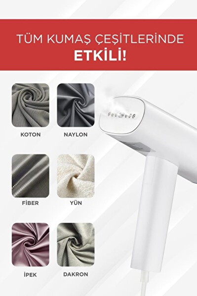 Torima KG3112 Beyaz Taşınabilir Buharlı Dikey Ütü 1200W