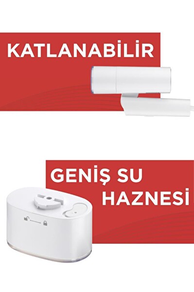 Torima KG3112 Beyaz Taşınabilir Buharlı Dikey Ütü 1200W