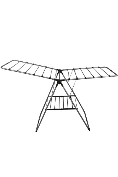 DigitHome Katlanabilir Çamaşır Kurutma Askısı Çamaşırlık ve Gigi Dolap İçi Asma Aparatlı Ütü Masası - UBS15024