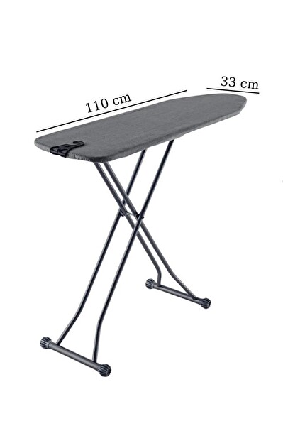 DigitHome Katlanabilir Çamaşır Kurutma Askısı Çamaşırlık ve Gigi Dolap İçi Asma Aparatlı Ütü Masası - UBS15024