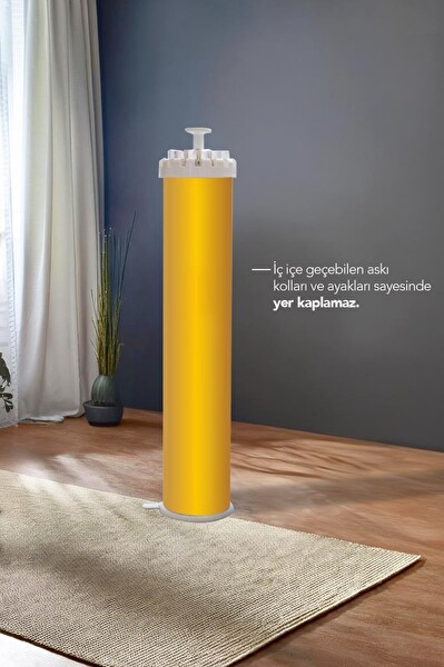 House Plus Hely Açılıp Kapanabilir 360 Derece Dönebilen Kurutmalık Askısı Gold – KRT57058-5