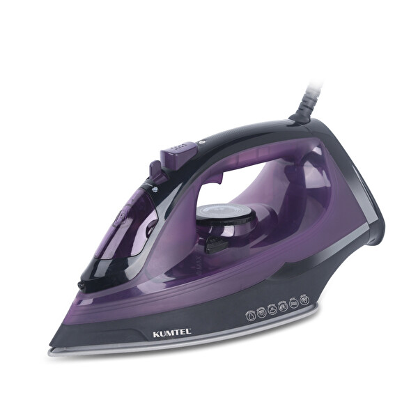 Kumtel MU-04 2400 W Seramik Mor Buharlı Ütü