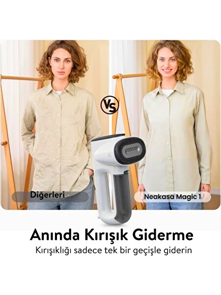 Neakasa Magic 1 Buharlı Vakumlu Kırışıklık Giderici