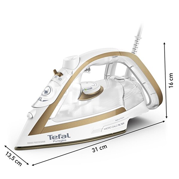 Tefal FV8042 Puregliss 2900W Beyaz Buharlı Ütü