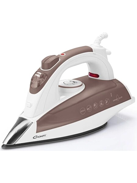 Conti CU-3388 Sensitive 2600 Watt Buharlı Ütü Kahve