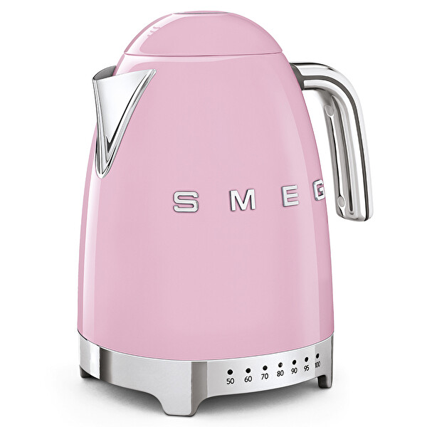 Smeg KLF04PKEU Isı Ayarlı Pembe Kettle