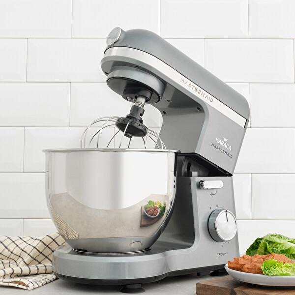 Karaca Mastermaid Chef Galaxy Grey 1500 W 5 L Stand Mikser