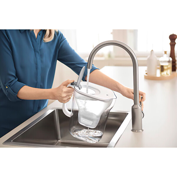 Brita Style XL 3 Filtreli Gri Su Arıtma Sürahisi